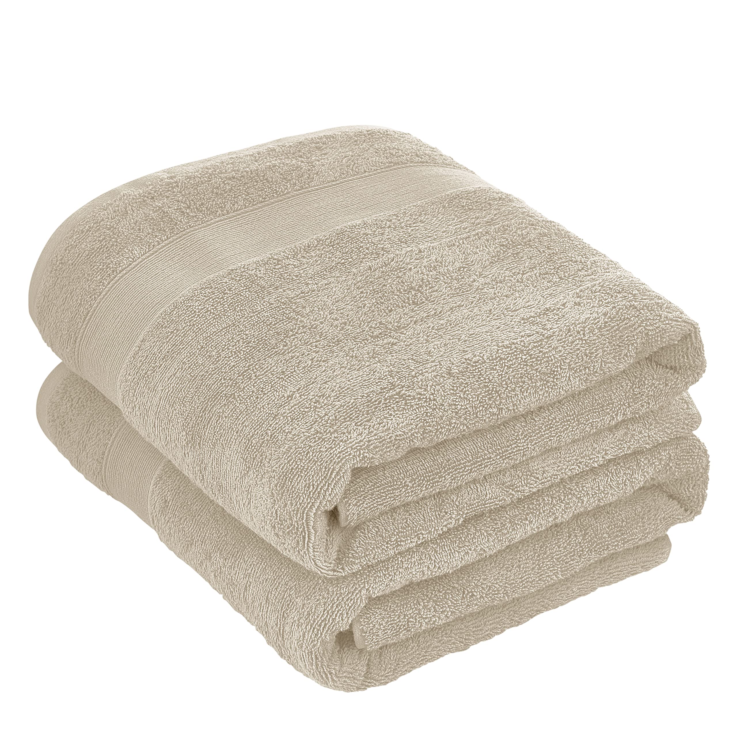 Baroni Home Telo Bagno Cotone 90x140 Beige 350 g