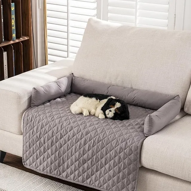 PetPlus Copridivano Impermeabile per Animali 120x75 cm Grigio