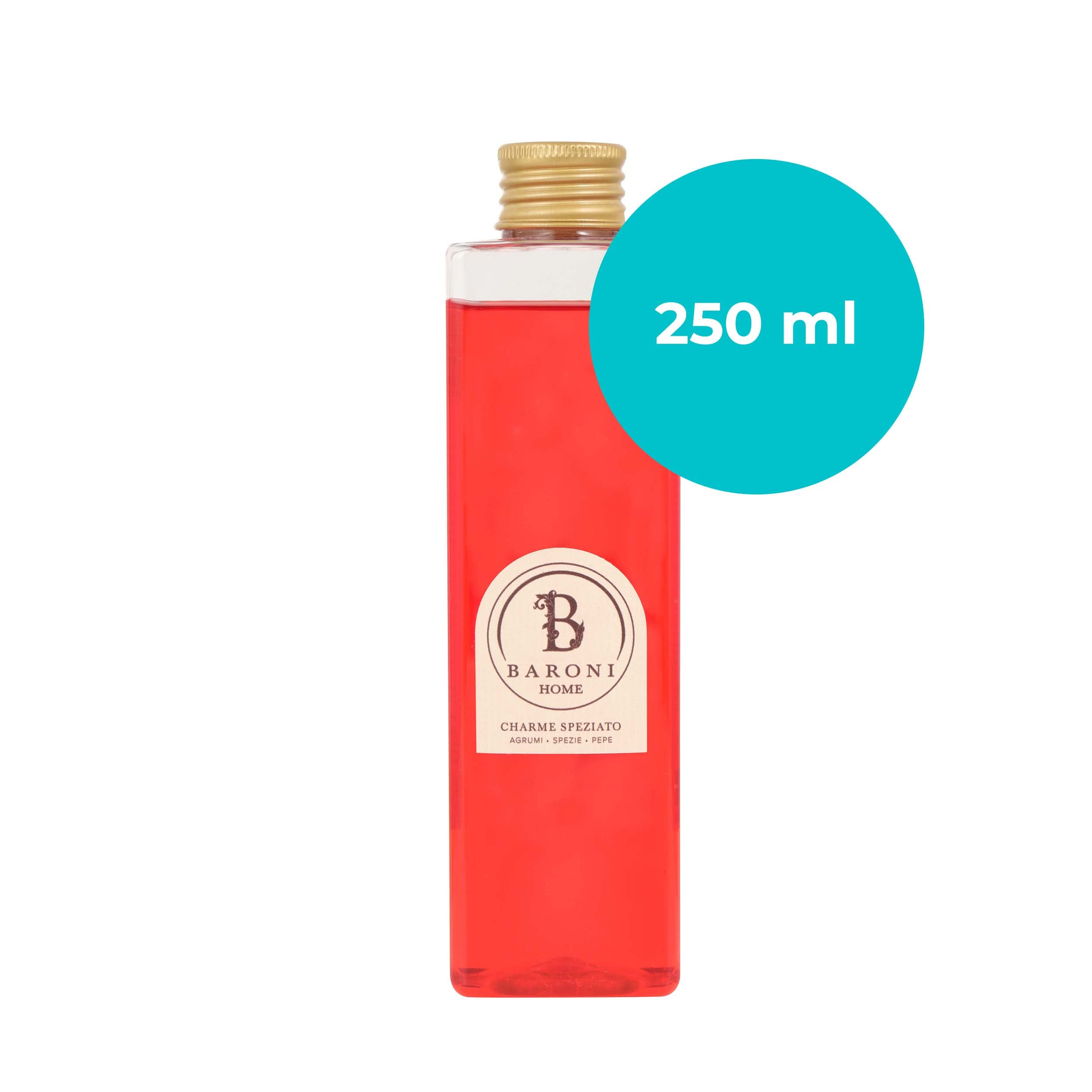 Baroni Home Ricarica Diffusore 250 ml Charme Speziato Naturale