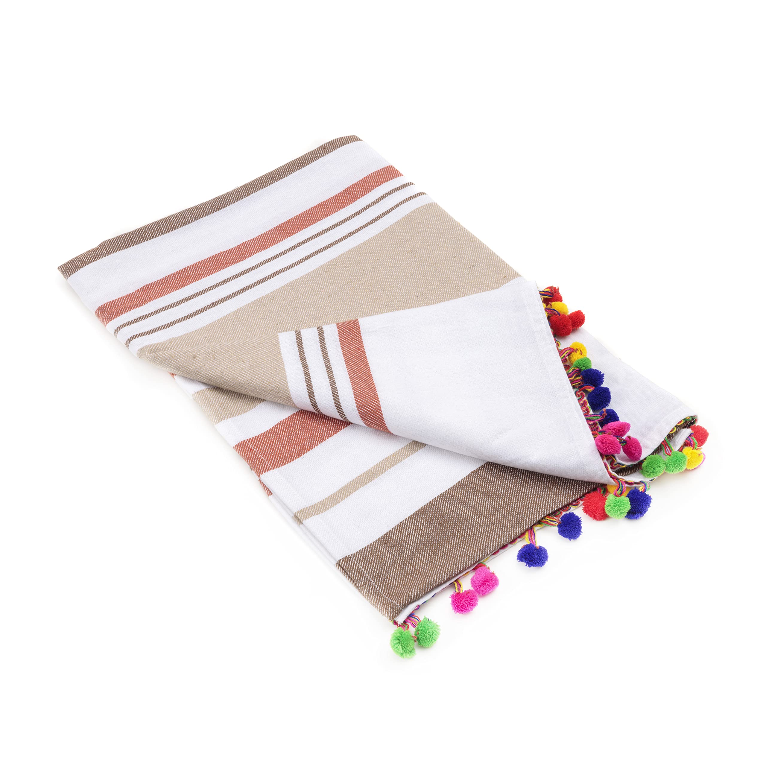 Baroni Home telo mare Coralli Rossi 170x90 cm cotone