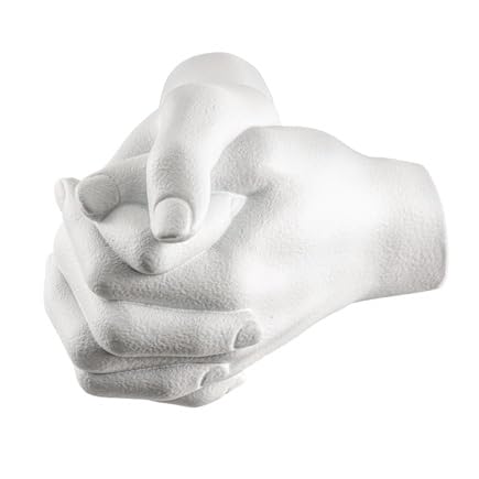 Baroni Home Mano Stop statuetta rossa resina