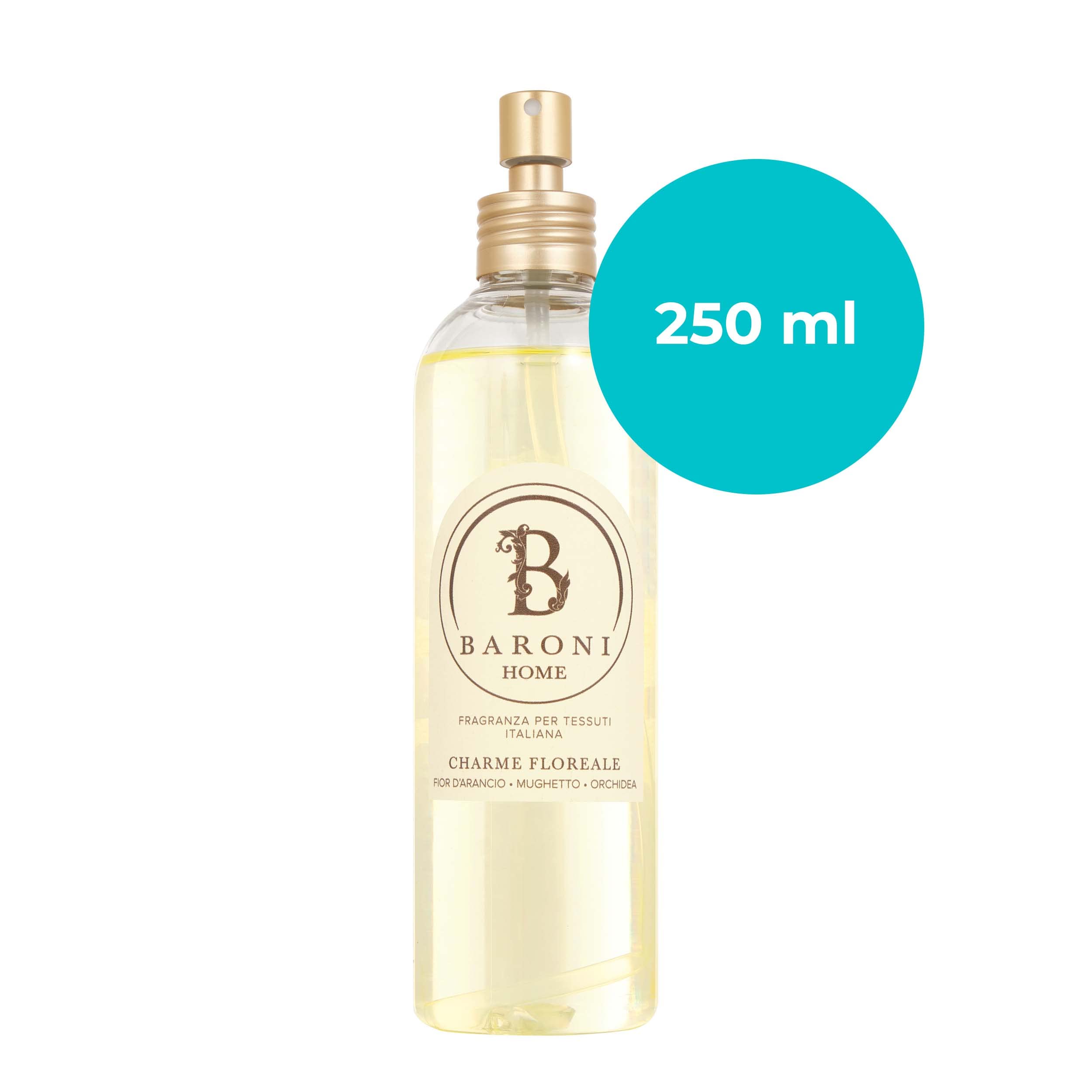 Baroni Home Charme Floreale Profumatore Spray Tessuti 250 ml