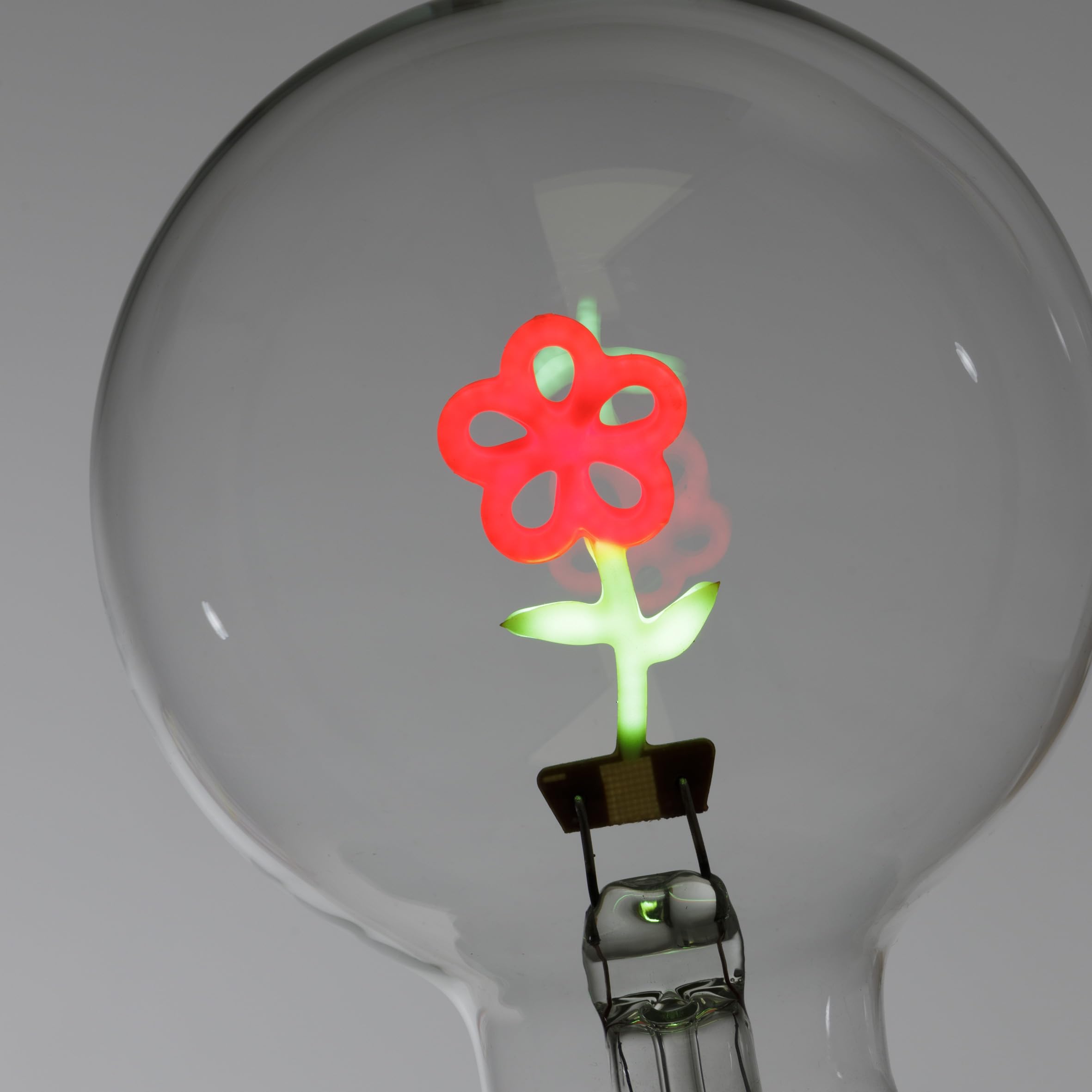 Baroni Home Lampada LED Ceramica Cilindrica Grigia 11x11x17 cm