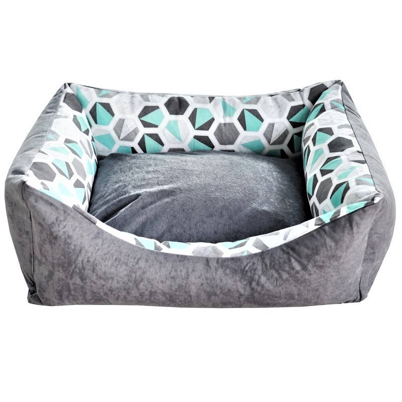 PetPlus Hexagon cuccia cani reversibile sfoderabile