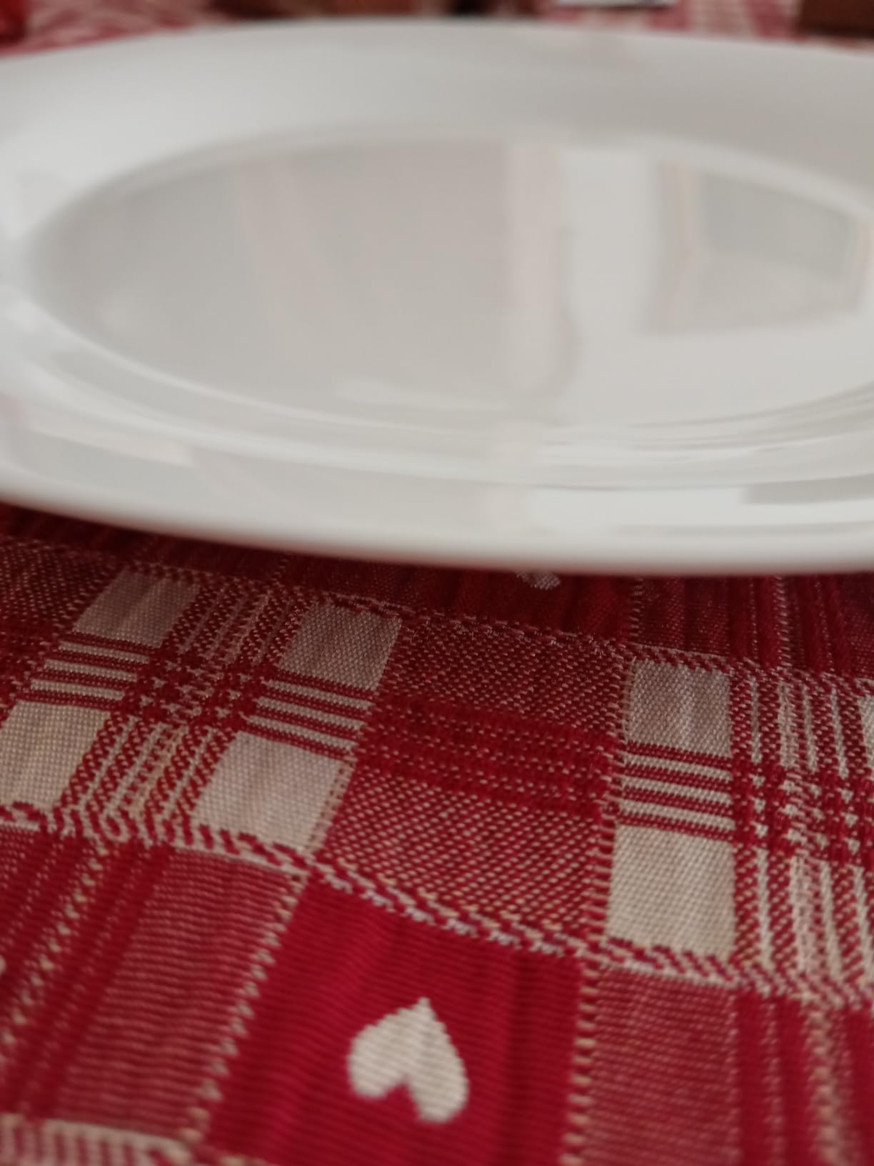 Baroni Home Red Line servizio piatti 18 pezzi porcellana