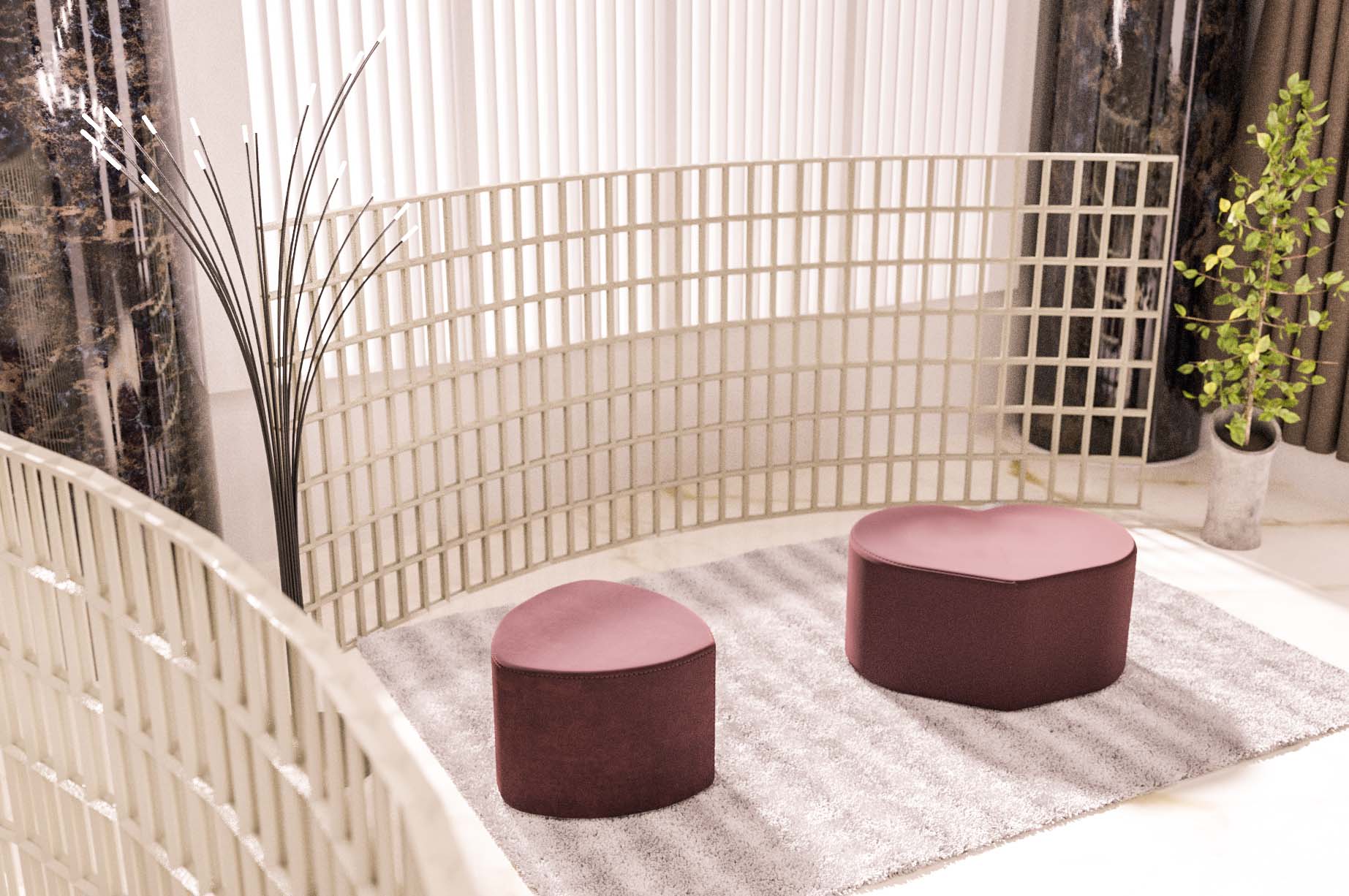 Spouf Shield pouf soggiorno