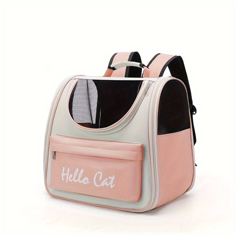 PetPlus borsa trasporto cani e gatti rosa 37x25x35cm