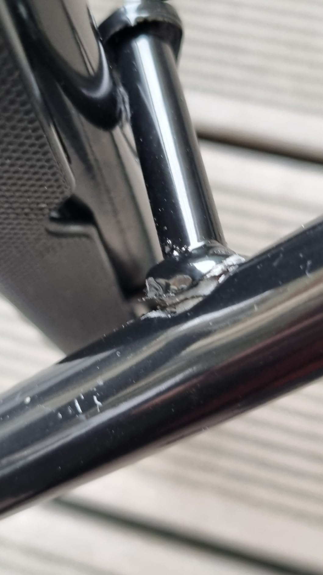 Baroni Home Sedia Pieghevole Bianca 1 Pezzo Acciaio
