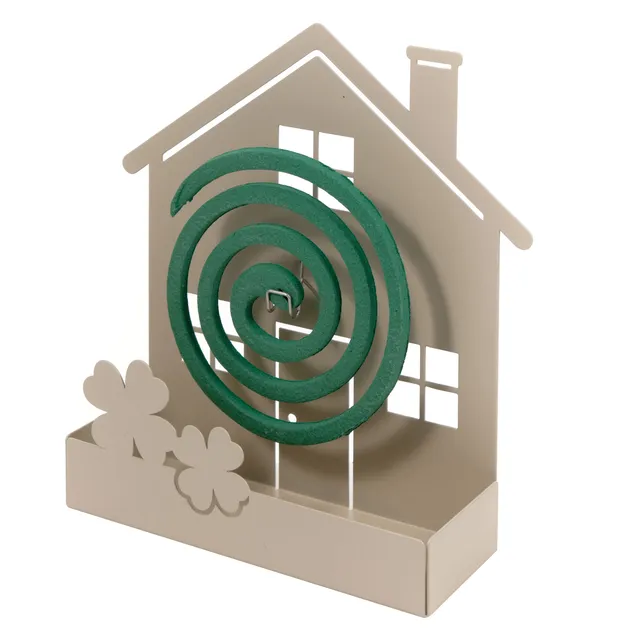 Baroni Home Casa Tortora portazampirone metallo 17x5x18 cm