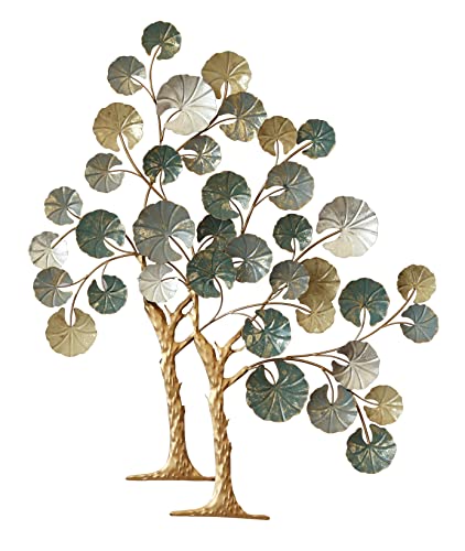 Baroni Montemaggi Quadro 3D Alberi Metallo 78x95 cm