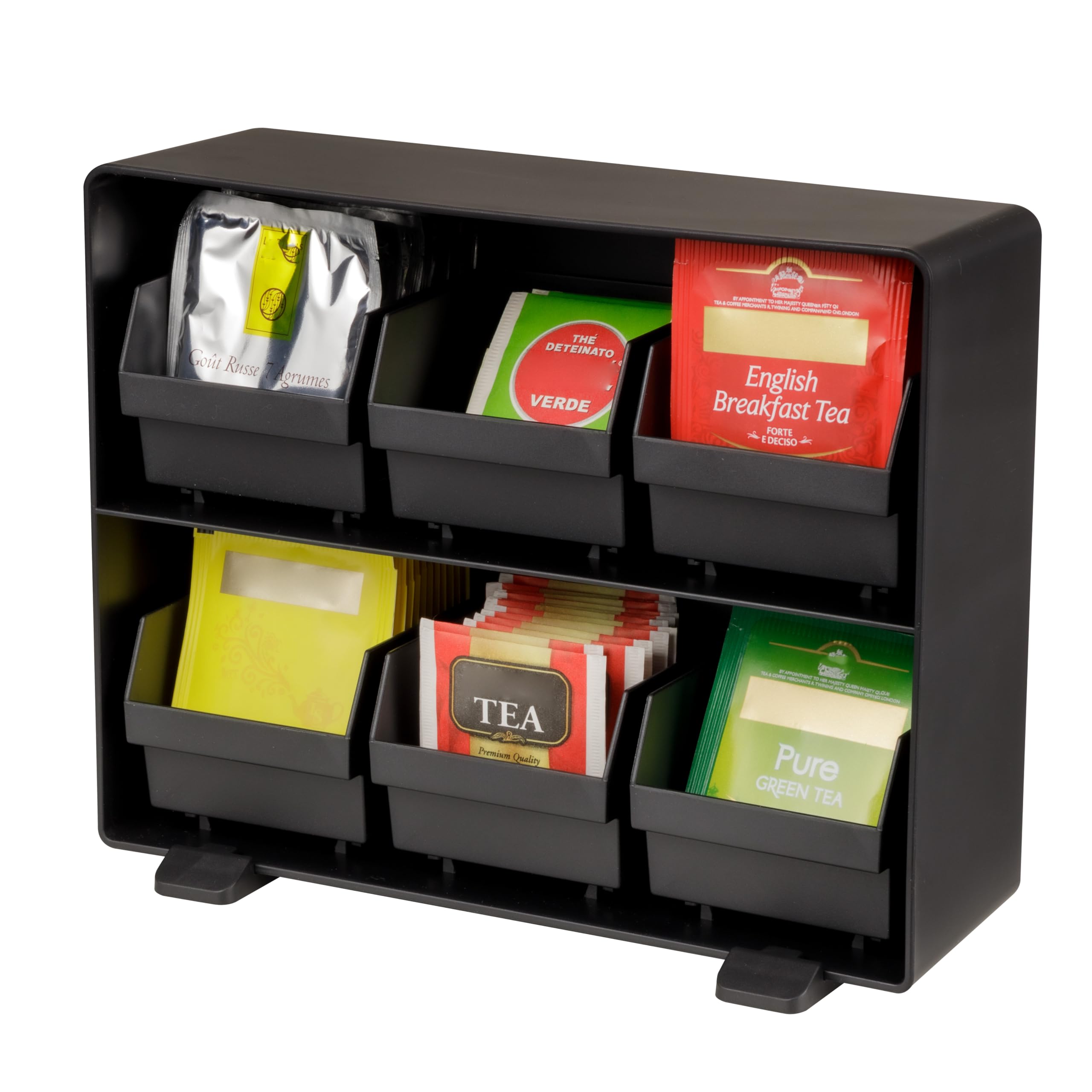 Baroni Home Organizer Caffetteria Porta Tazzine Bianco 24 cm