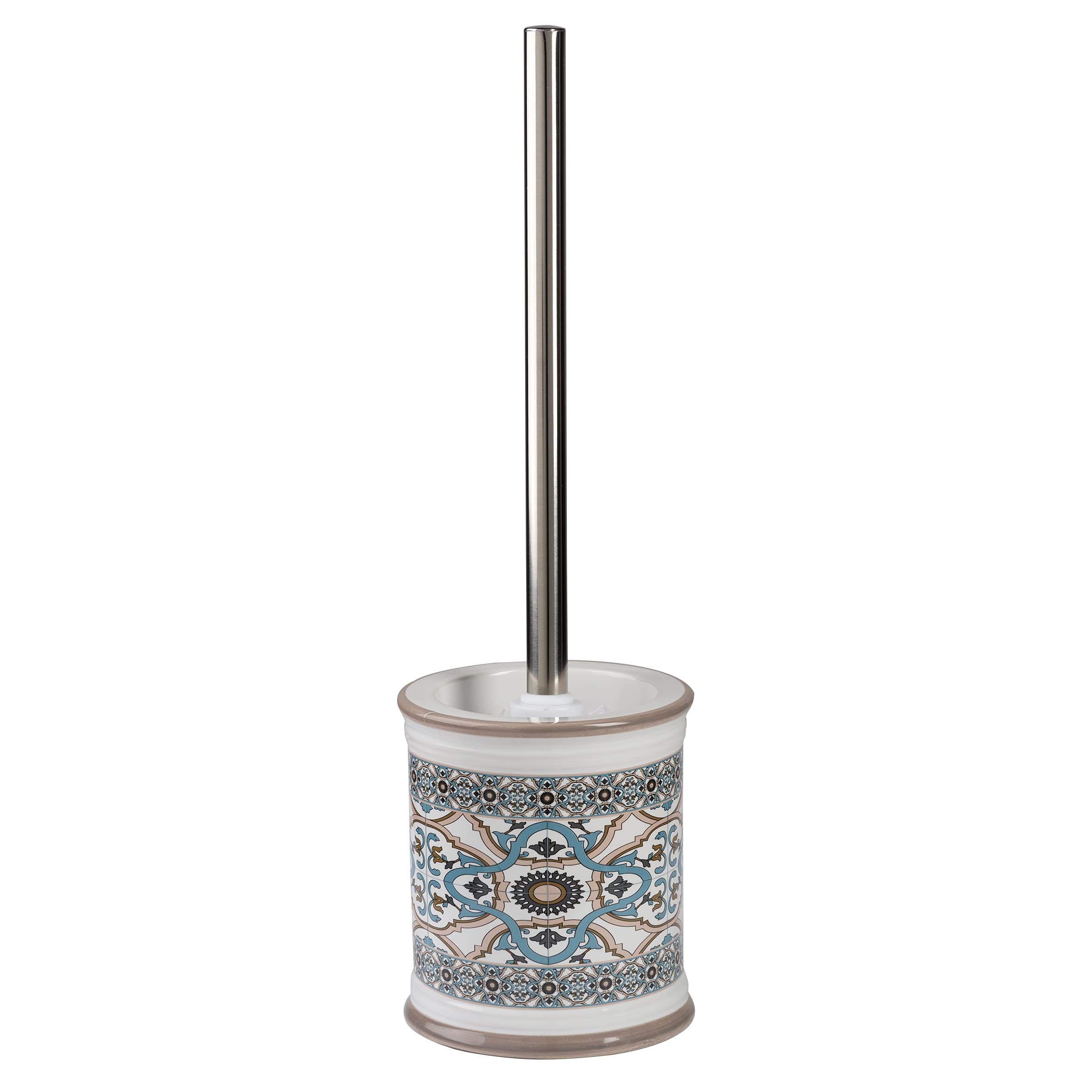 Baroni Home Fiori portascopino ceramica 11x11x39 cm