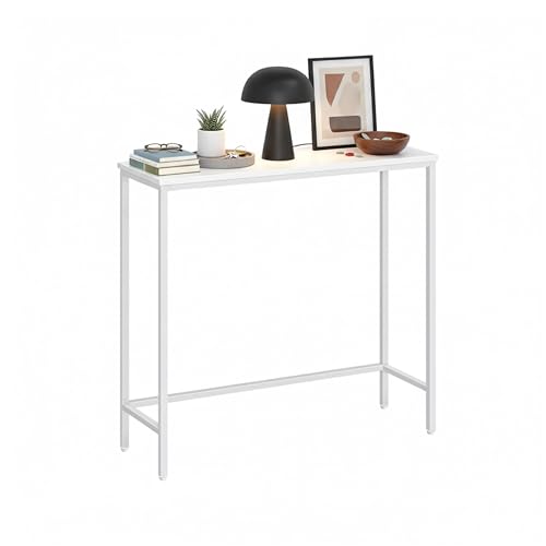 Baroni Home Consolle Ingresso Bianca 24x75x75 cm 1 Ripiano