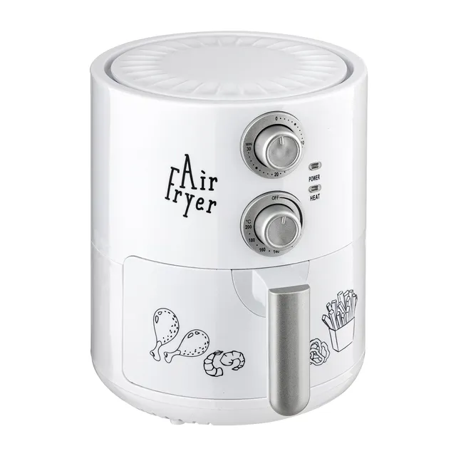 Baroni Home Friggitrice ad Aria 3,5 L 1400W Antiaderente