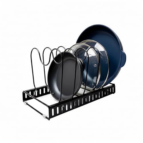 Baroni Home Scolapiatti Metallo Nero 18x30x18,5 cm 5 divisori