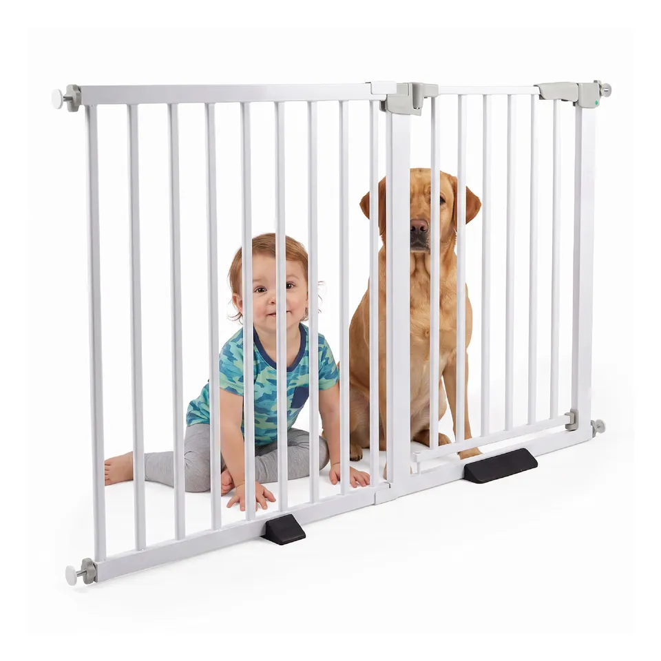 Baroni Home Cancello Cani Estensibile Grande 146-153 cm