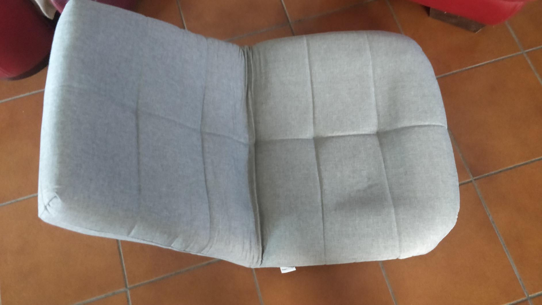 bonVIVO Easy Lounge sedia da terra pieghevole reclinabile