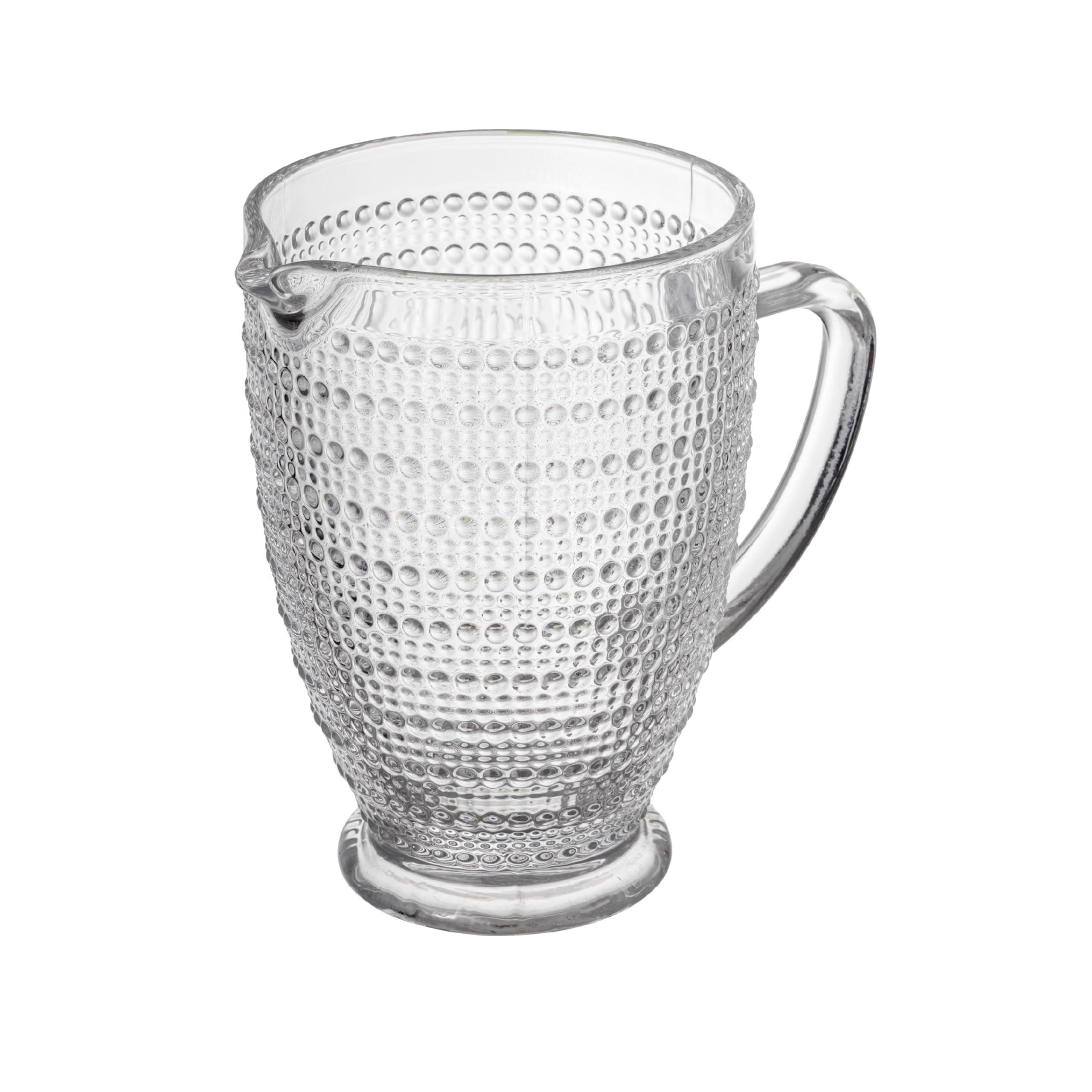 Baroni Home Caraffa Vetro Trasparente Pois Antigoccia 1L
