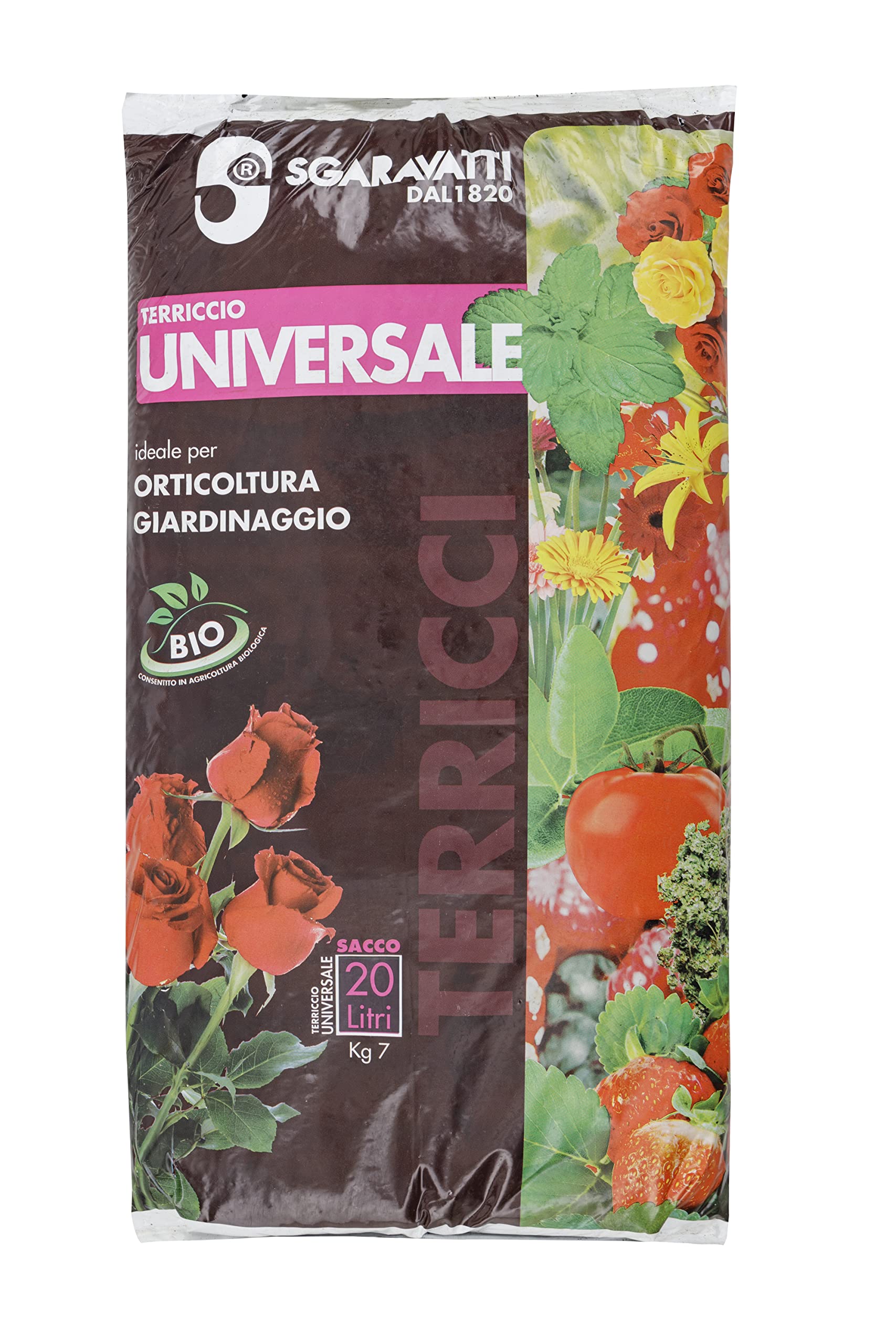 Baroni Terriccio Universale 20 Litri 7 Kg per Vaso