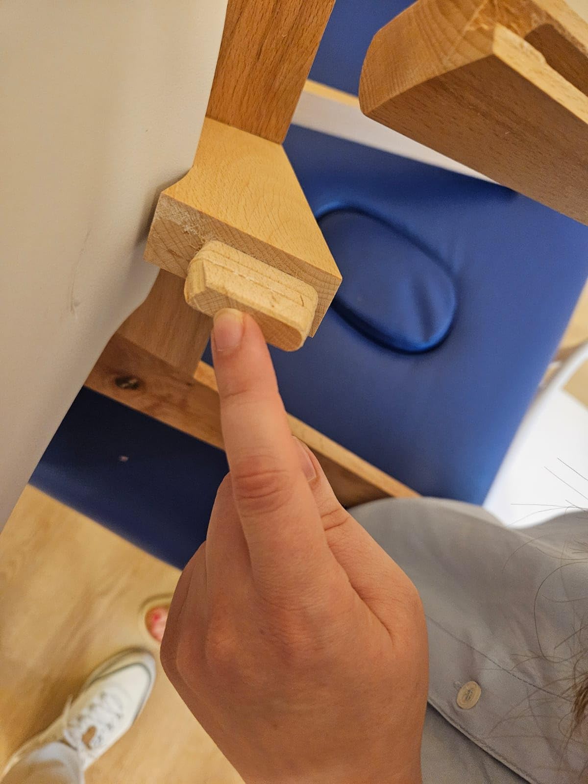 Baroni Home sedia pranzo ufficio bianca gambe legno 1 pezzo