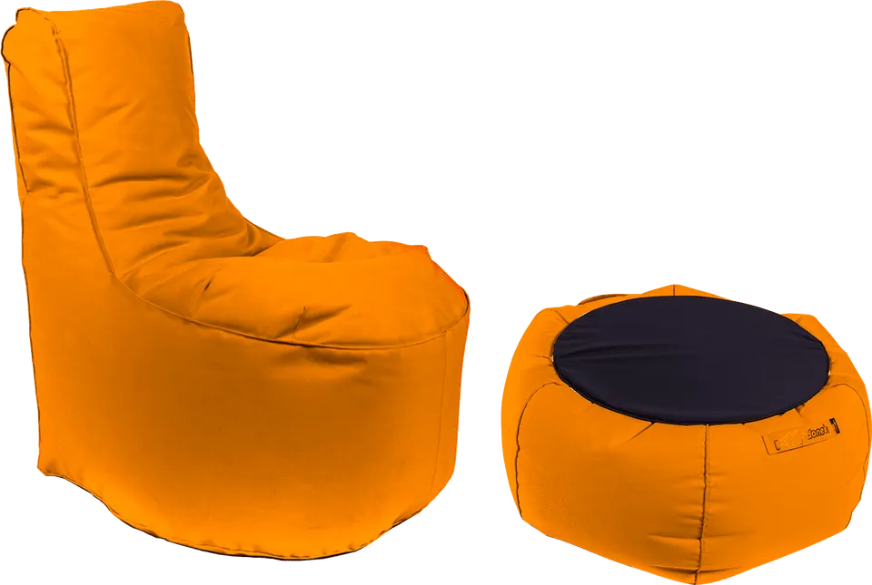 POMODONE Linea Pouf Poltrona e tavolino set pouf
