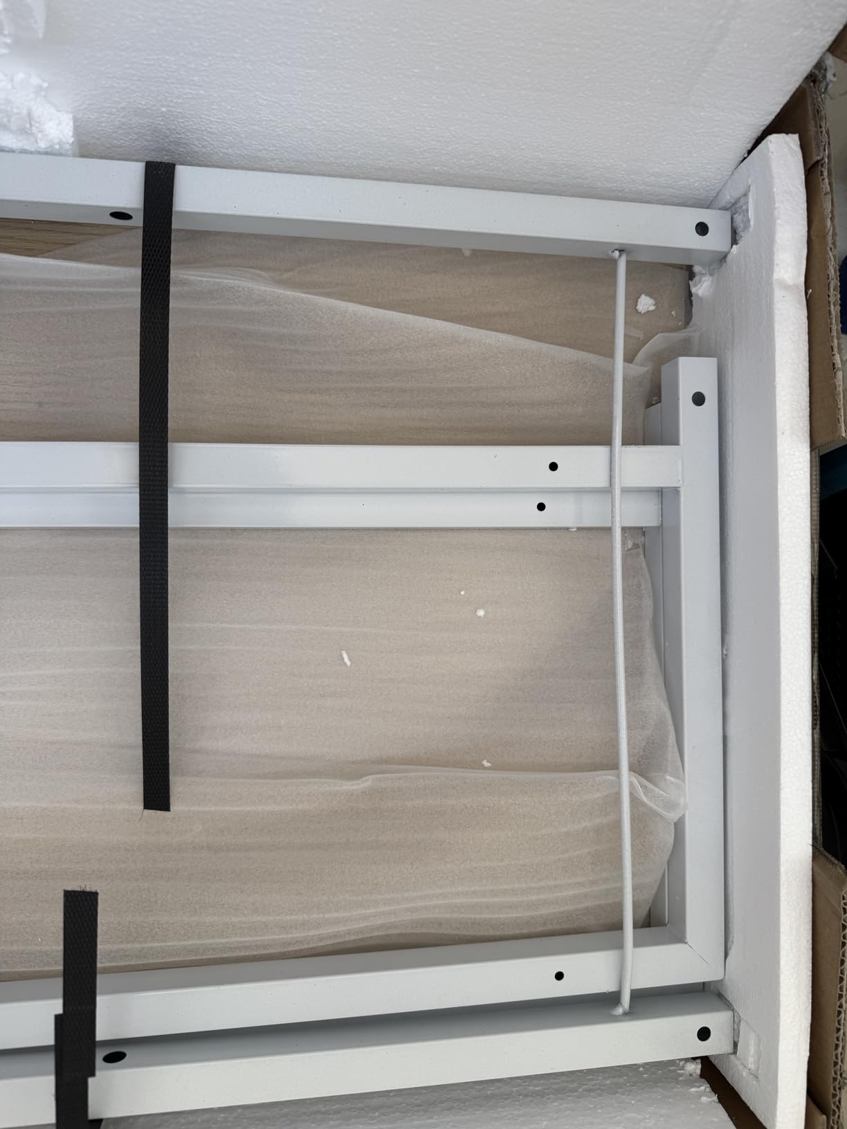 Baroni Home scaffale sopralavatrice bianco 40x67x162 cm