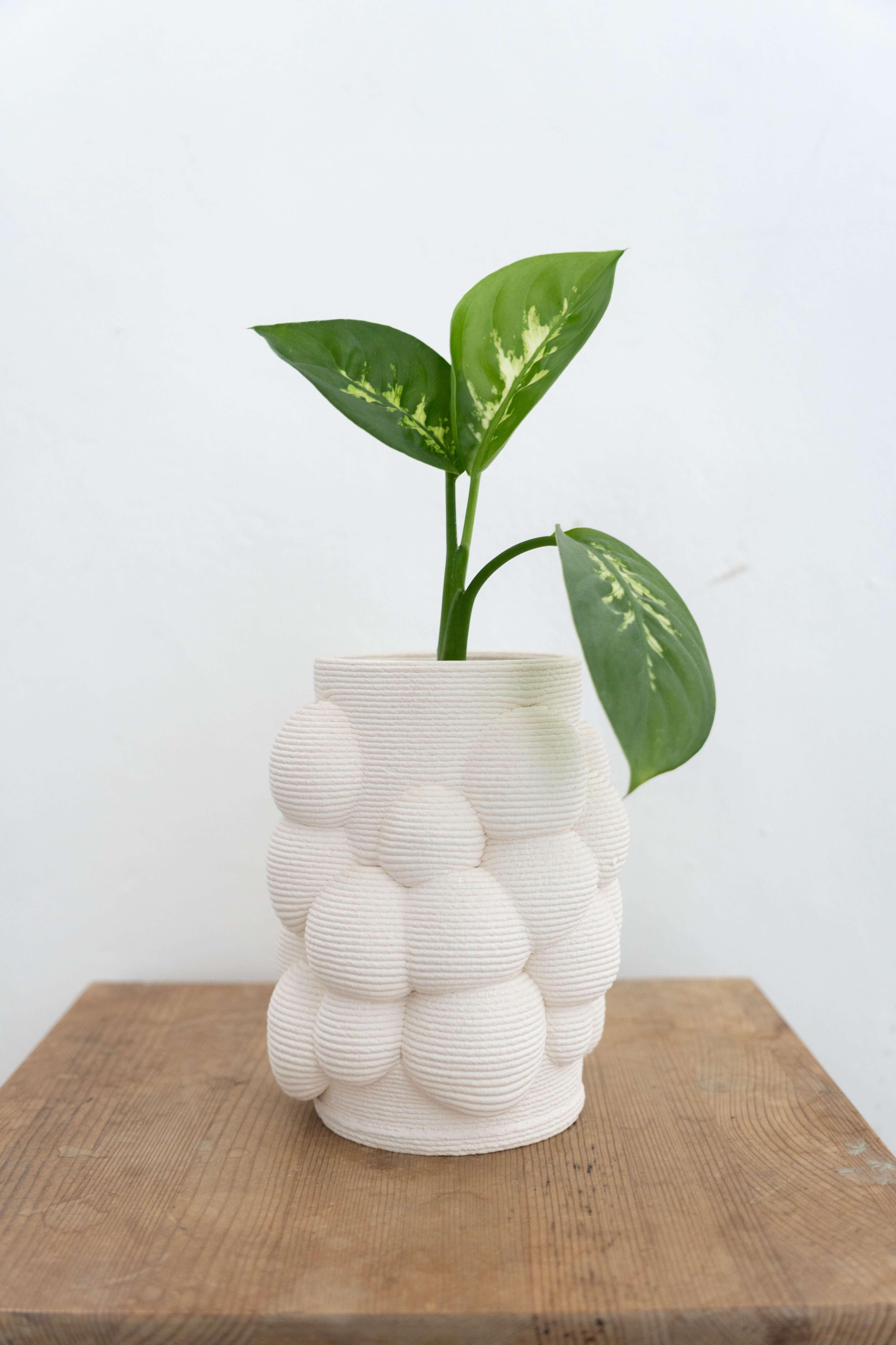 SuperForma Bolle 01 vaso argilla naturale