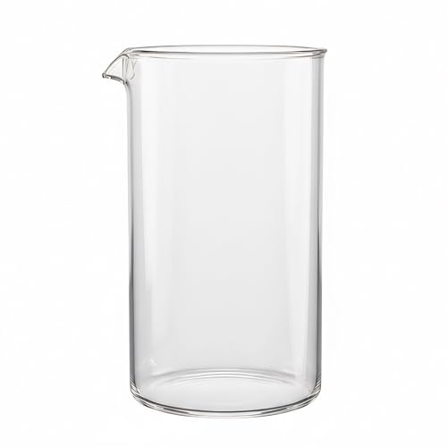 bonVIVO caraffa vetro borosilicato 1 L ricambio french press