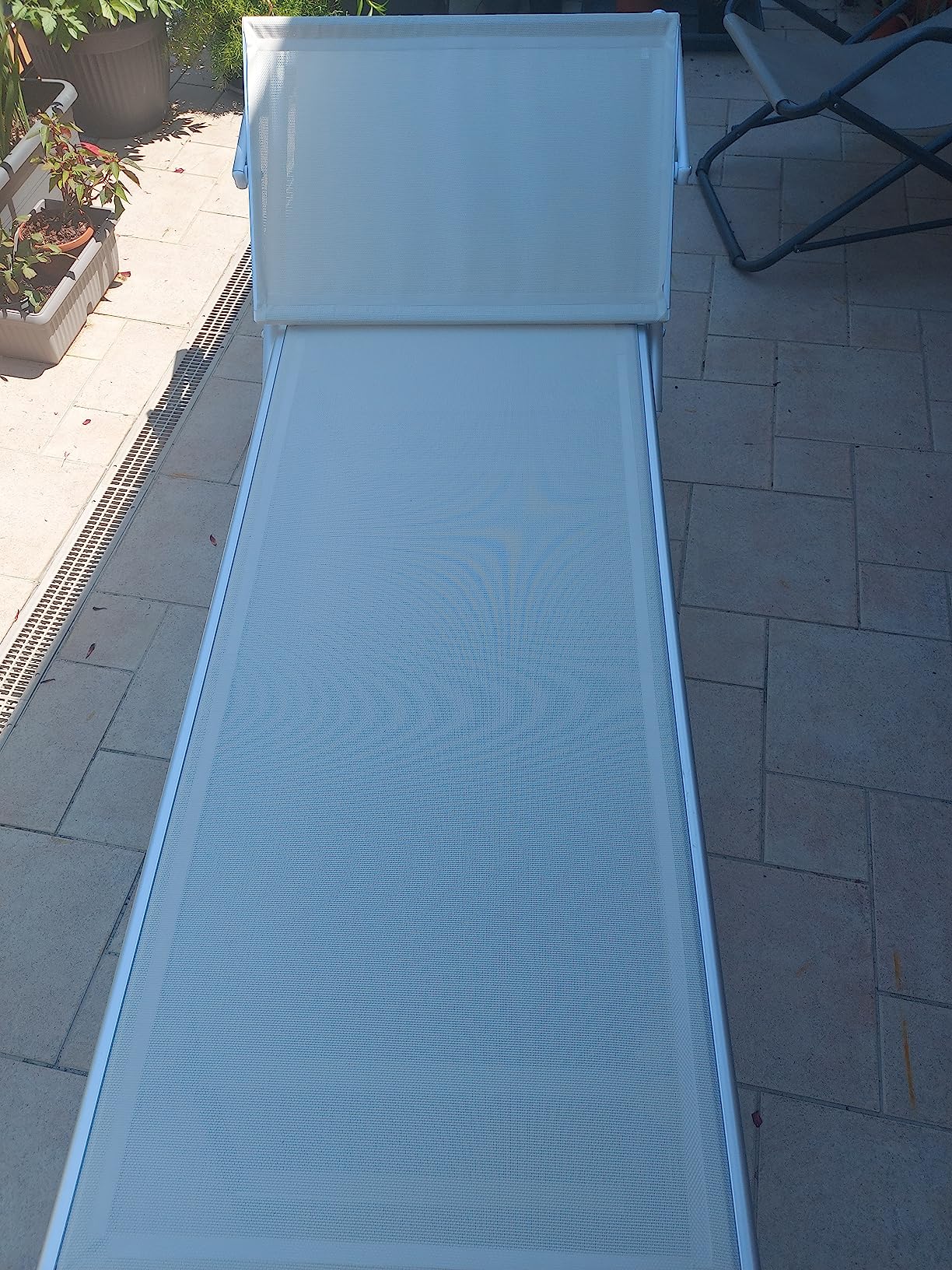 Baroni Home Set 2 Lettini Prendisole Grigi Tettuccio 60x190 cm
