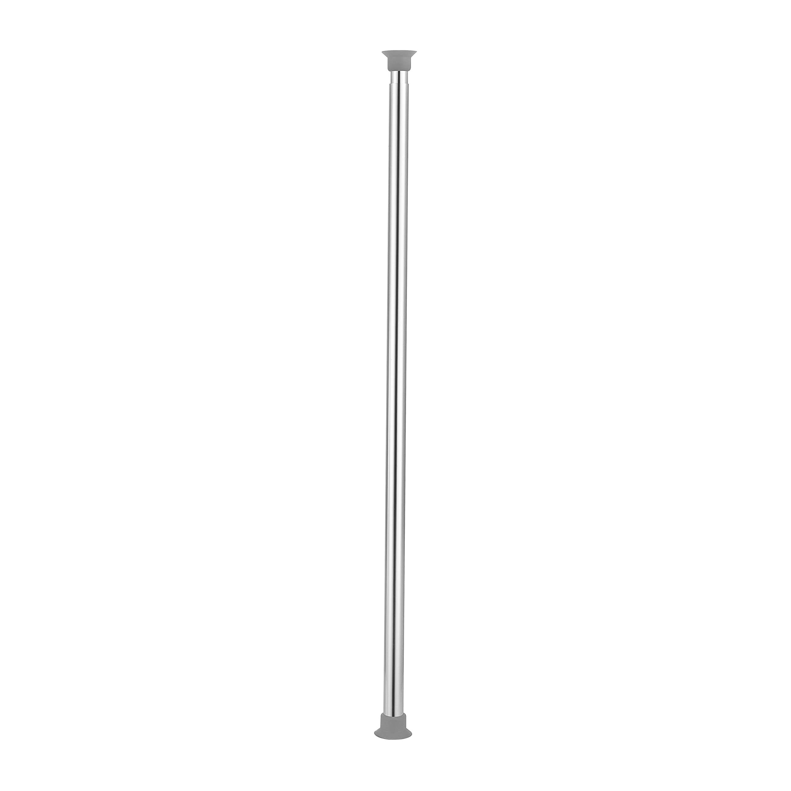 Baroni Home Asta Doccia Telescopica Cromata 75-125 cm Senza Fori