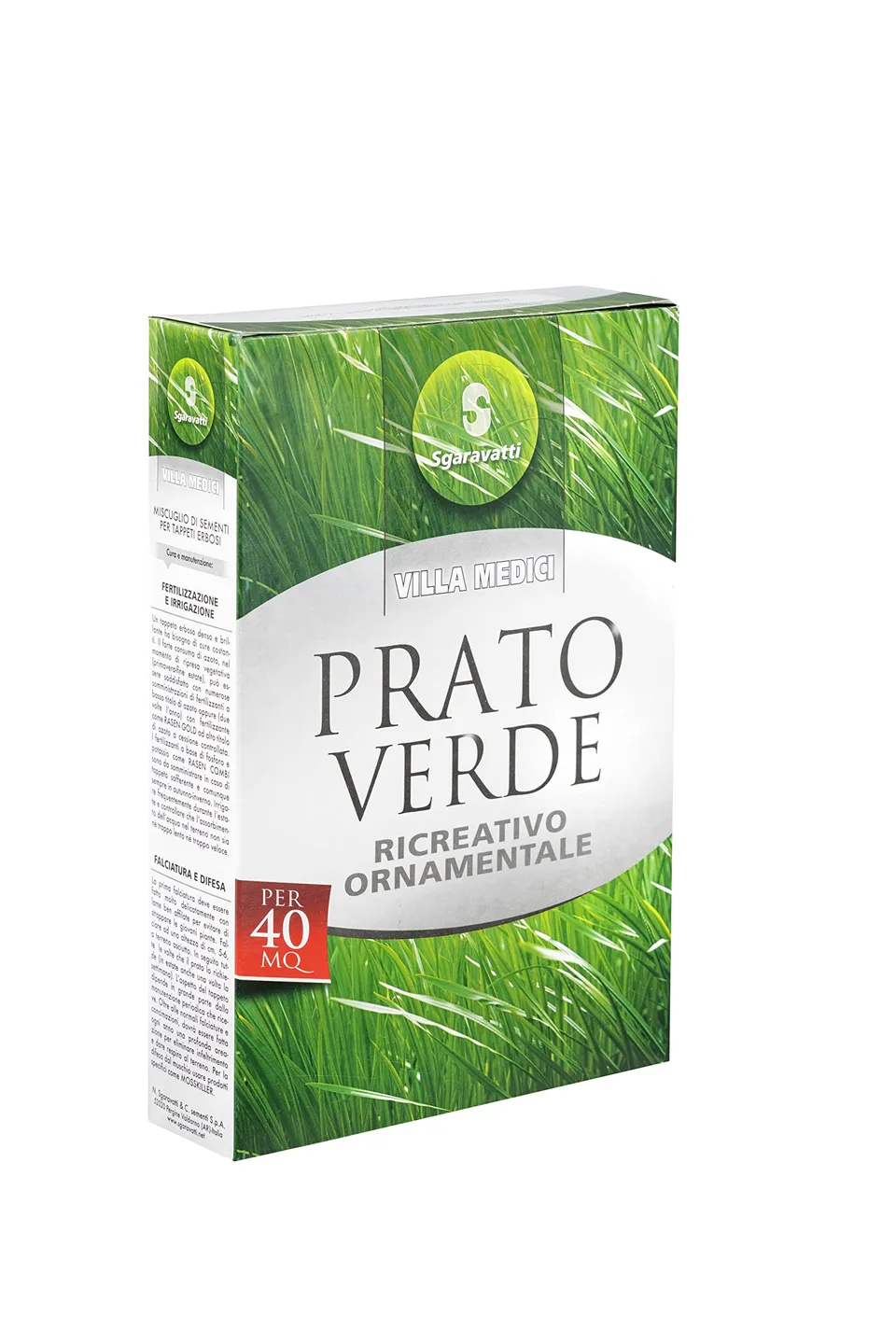 Baroni Semi Prato Ornamentale 40 Mq Alta Germinabilità