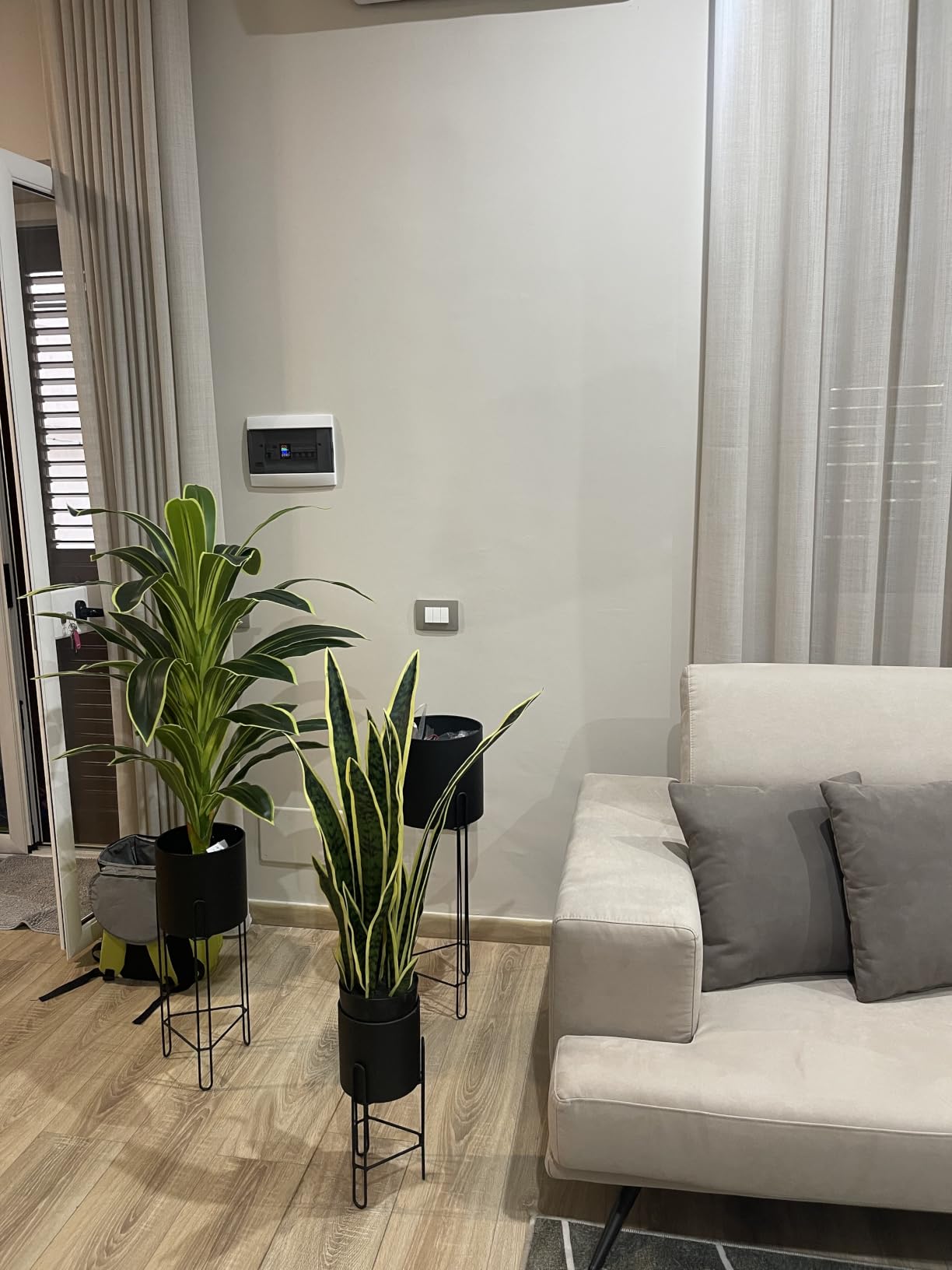 Baroni Home Pianta Artificiale Dracaena 100 cm da Interno