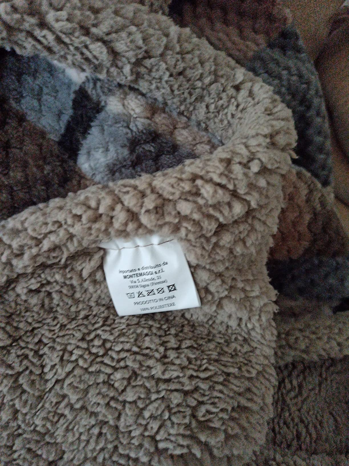 Baroni Home Coperta Pile Perla 150x200 cm Matrimoniale