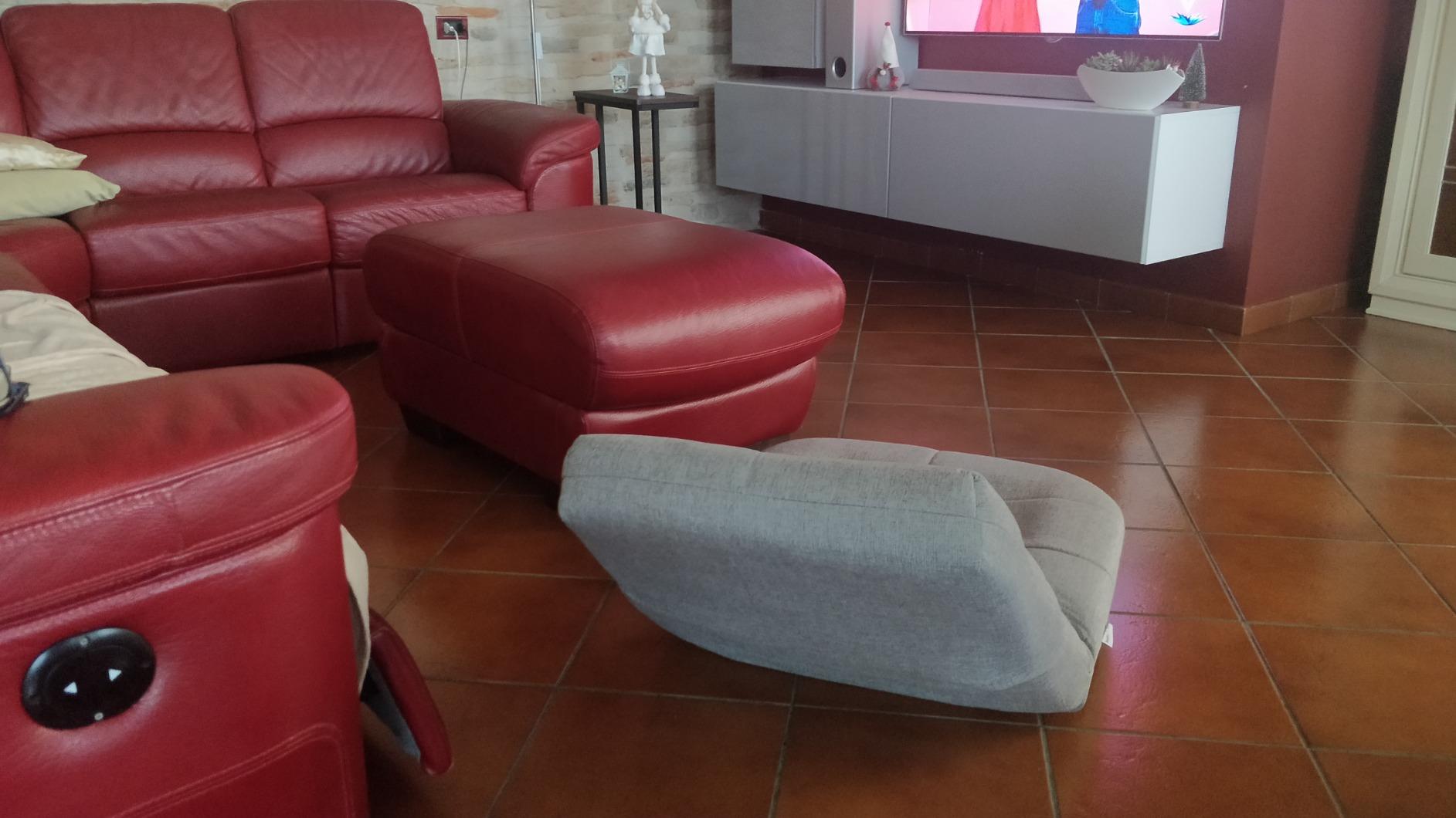 bonVIVO Easy Lounge sedia da terra pieghevole reclinabile