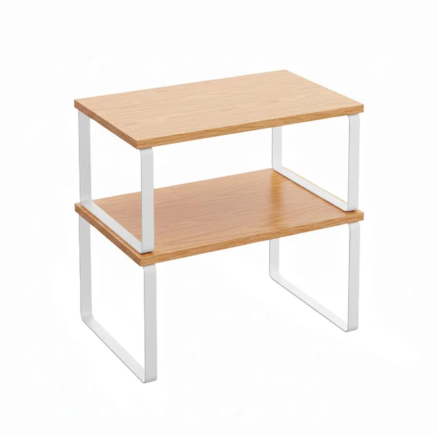 Baroni Home set 2 alzate cucina naturali 30x20x30 cm salvaspazio