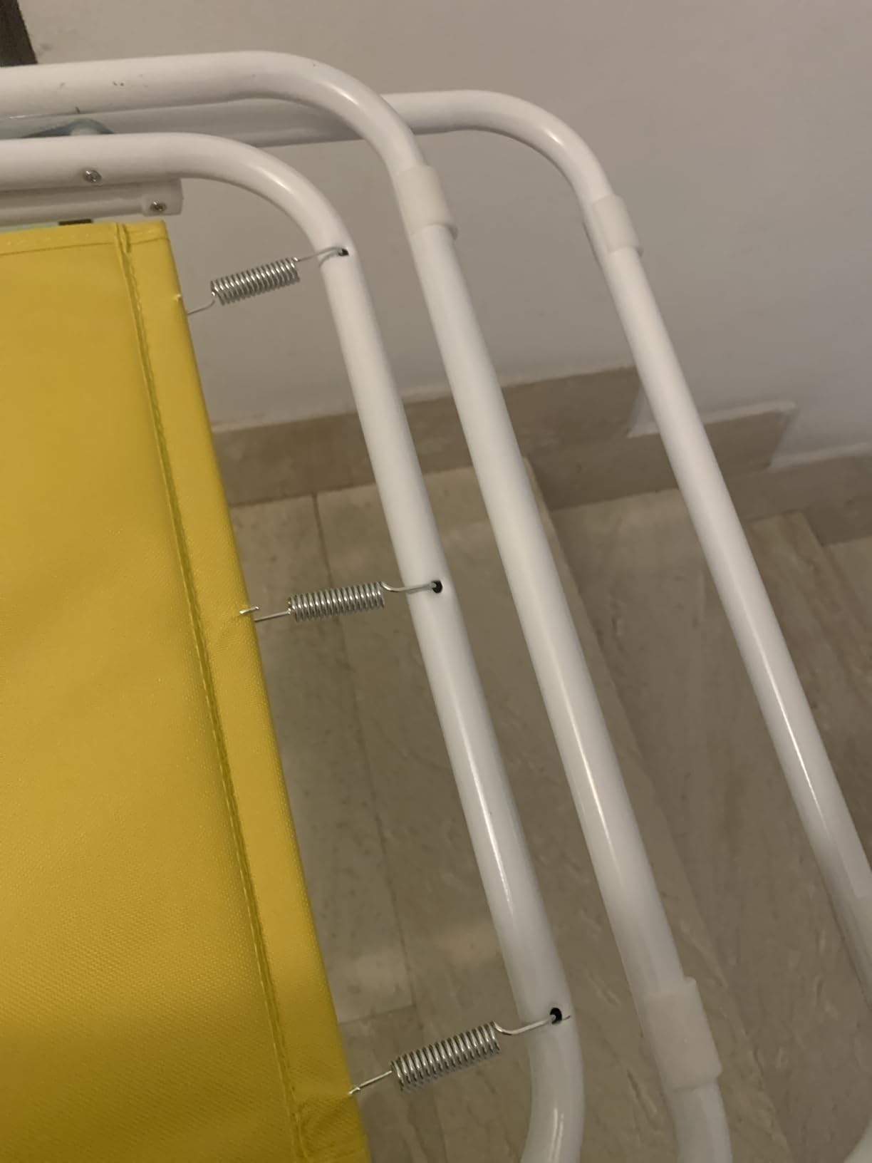 Baroni Home Sedia Pieghevole Mare Set 2 Nere con Braccioli