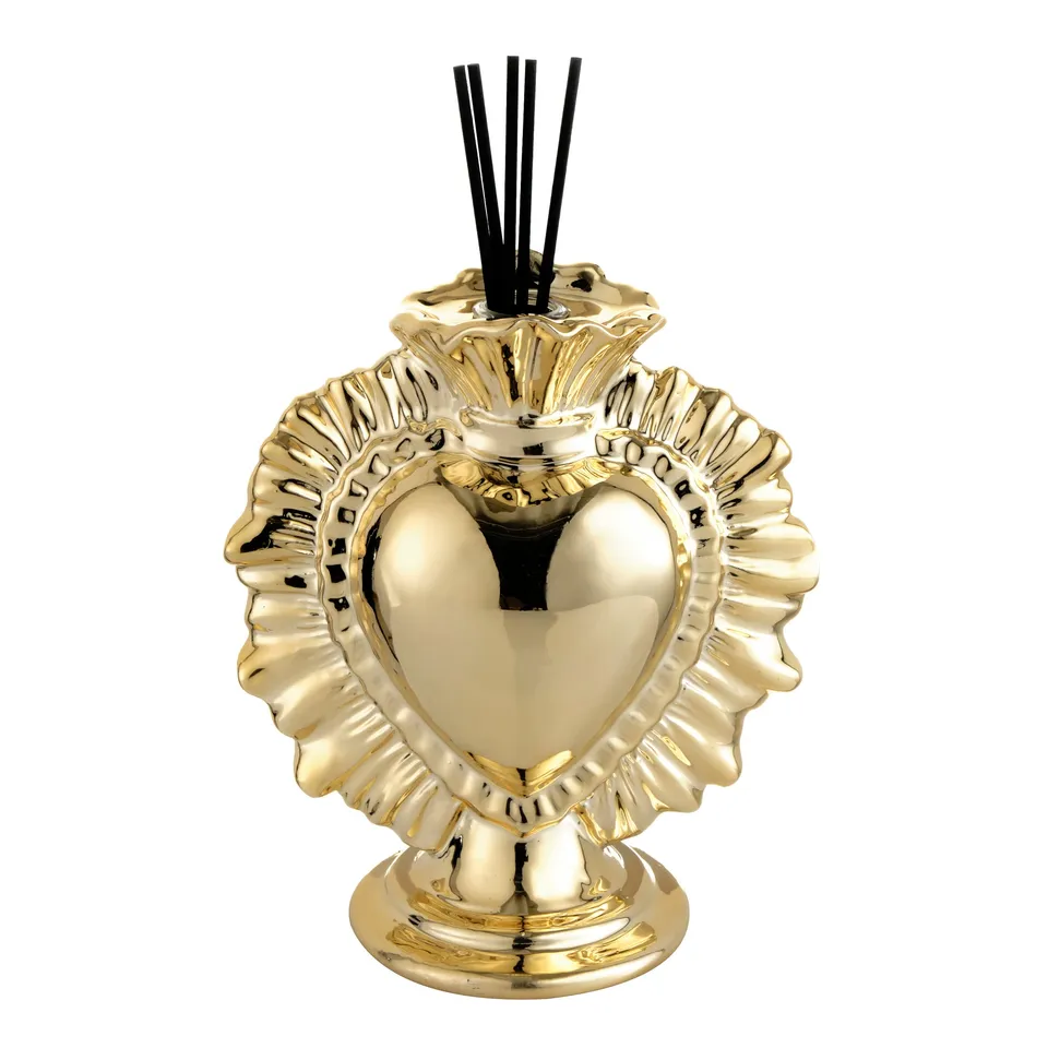 Baroni Home Diffusore Ambienti Ex Voto Oro con Bastoncini