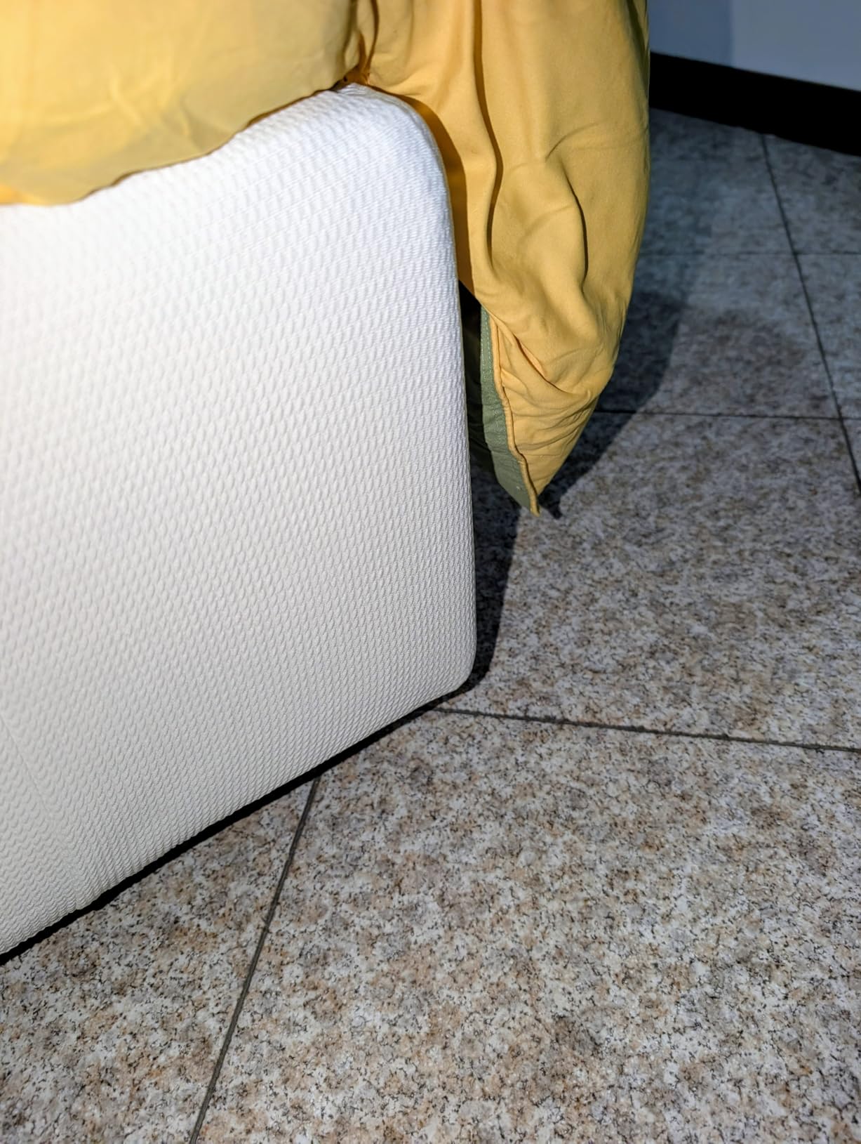 Textilhome Coprisommier Elastico Bianco 180x200 cm King Size