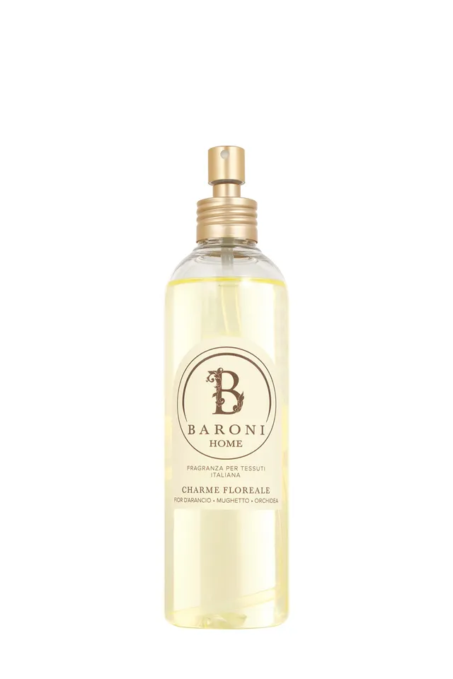 Baroni Home Charme Floreale Profumatore Spray Tessuti 250 ml