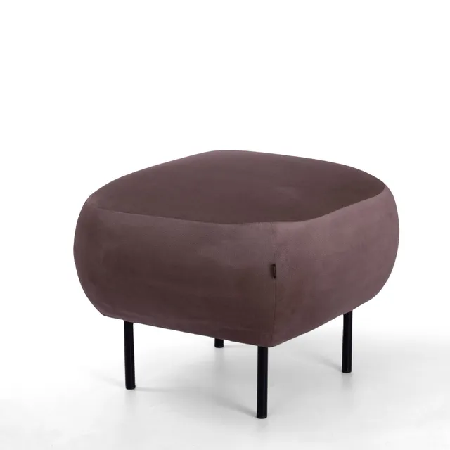 Spouf Hyppo Pouf rotondo in tessuto
