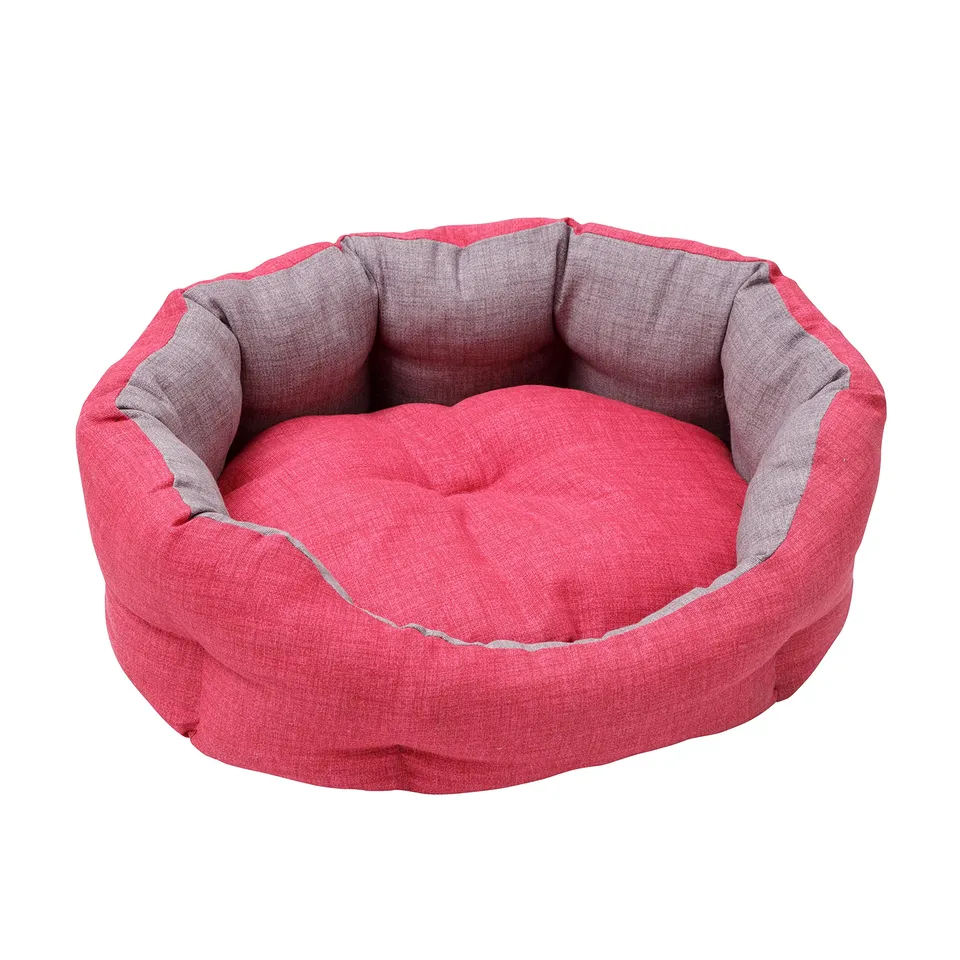 Baroni Home Cuccia Cane e Gatto 45x55 cm Grigio Bordeaux