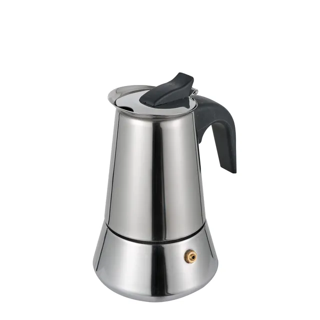 Baroni Moka Express Caffettiera Acciaio 2 Tazzine