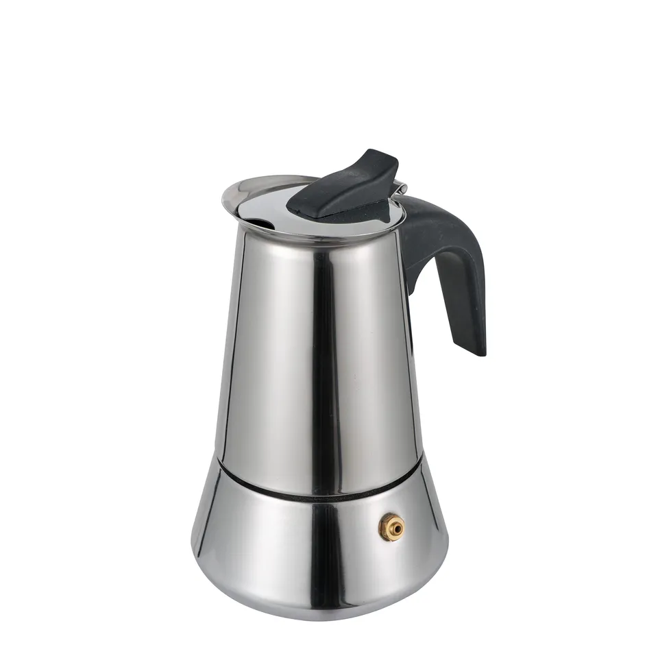 Baroni Moka Express Caffettiera Acciaio 2 Tazzine