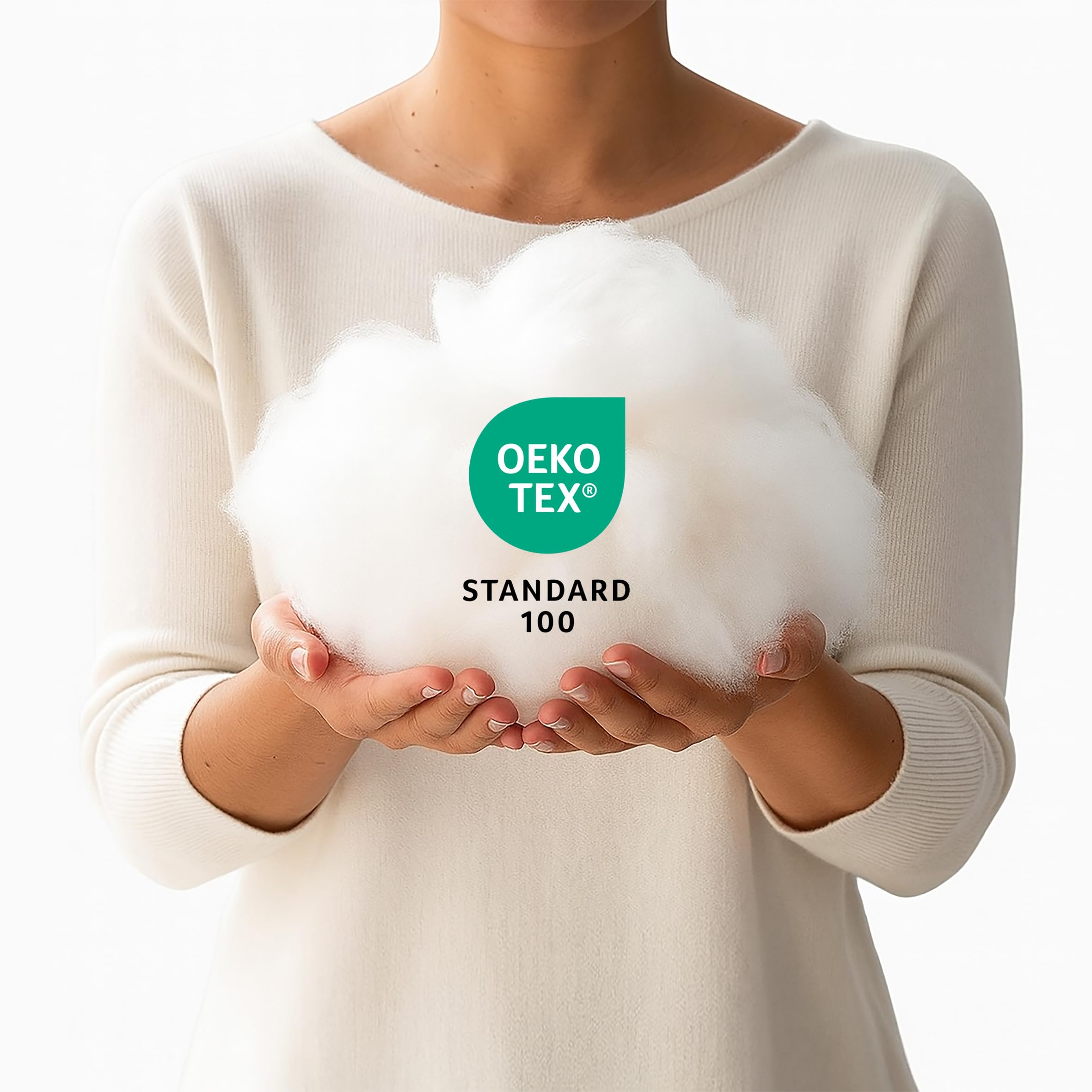 Textilhome ovatta imbottitura microfibra 1 kg per cuscini