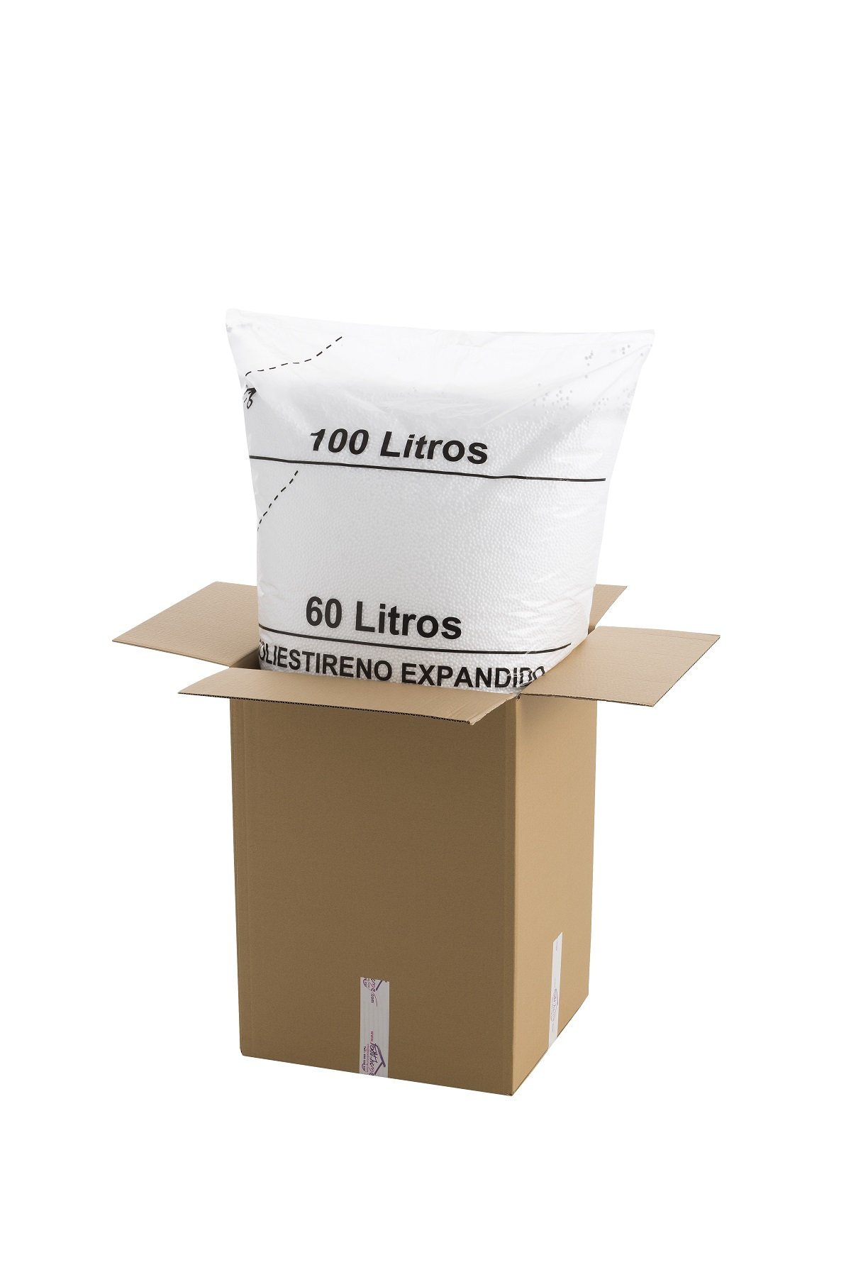 Textilhome RE-Puff-2 Imbottitura Pouf Perle 100 L Alta Resilienza