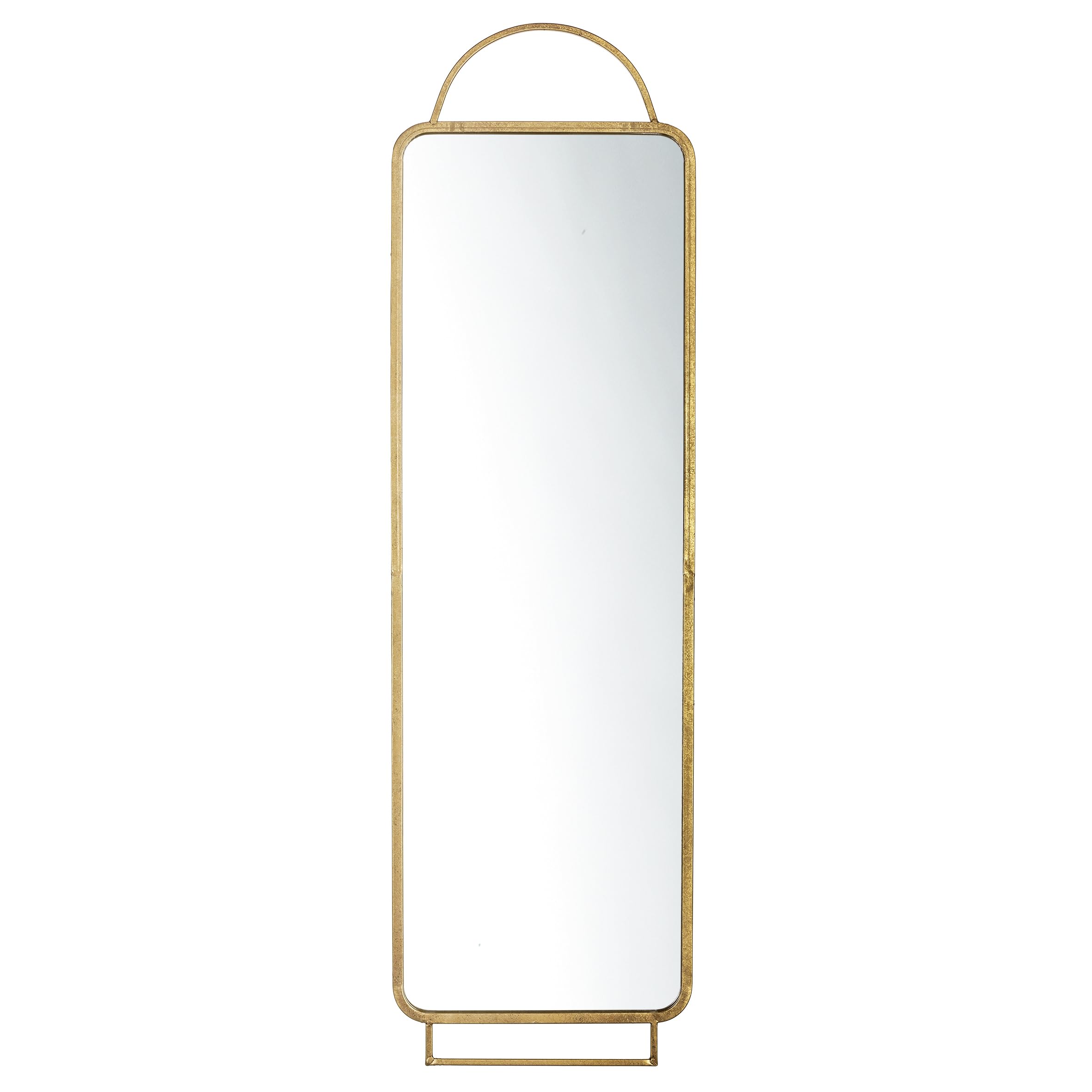 Baroni Home Specchio da Parete Raggi Oro 60x60 cm