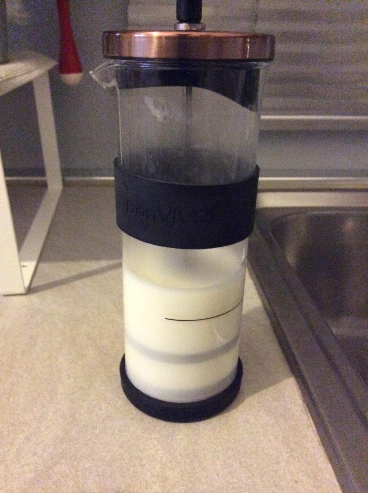 bonVIVO FOMO montalatte manuale 400 ml rame