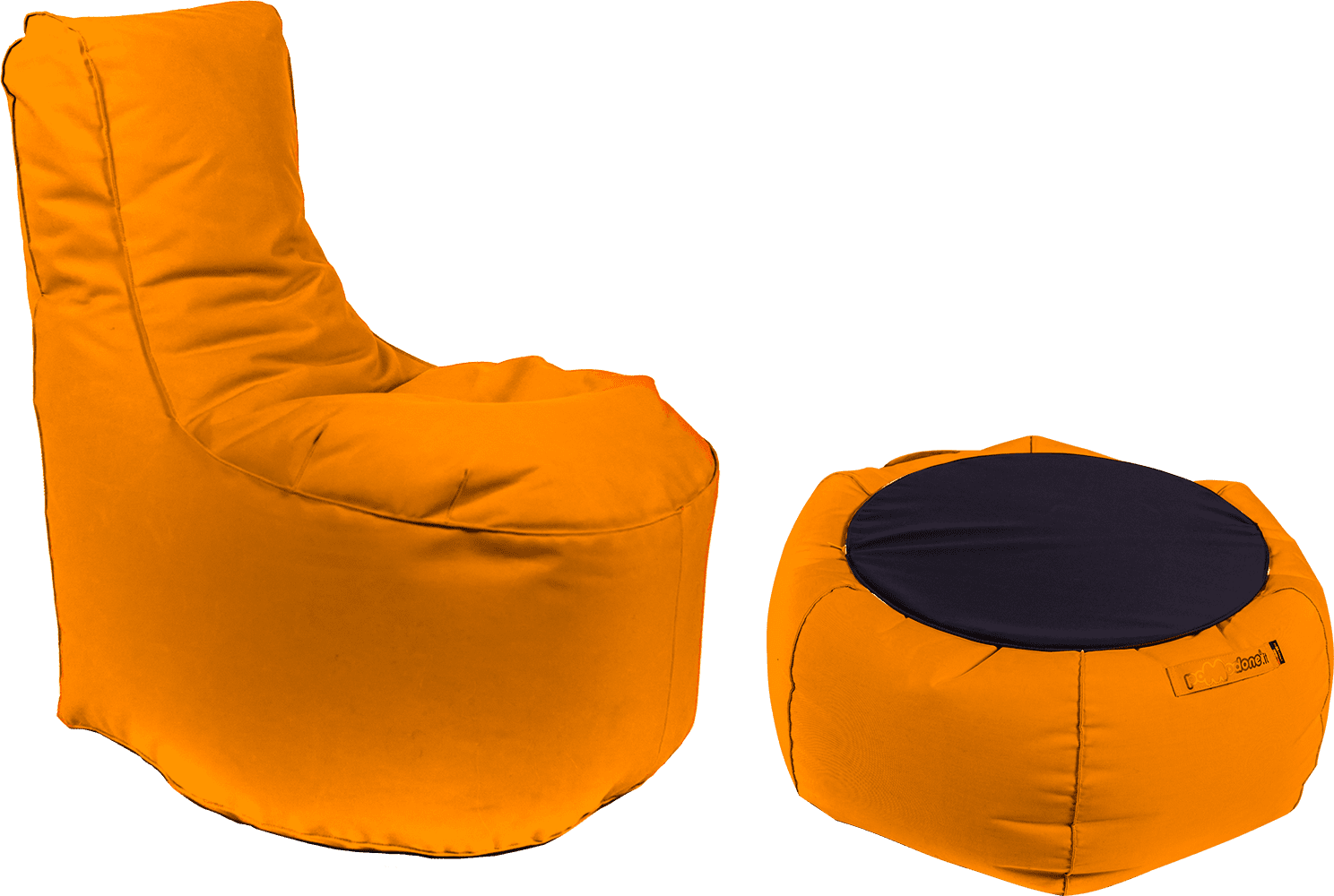 POMODONE Linea Pouf Poltrona e tavolino set pouf