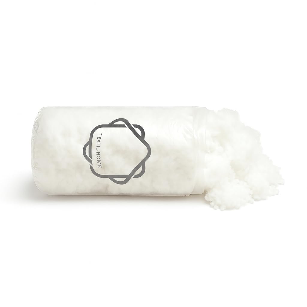 Textilhome ovatta imbottitura microfibra 1 kg per cuscini