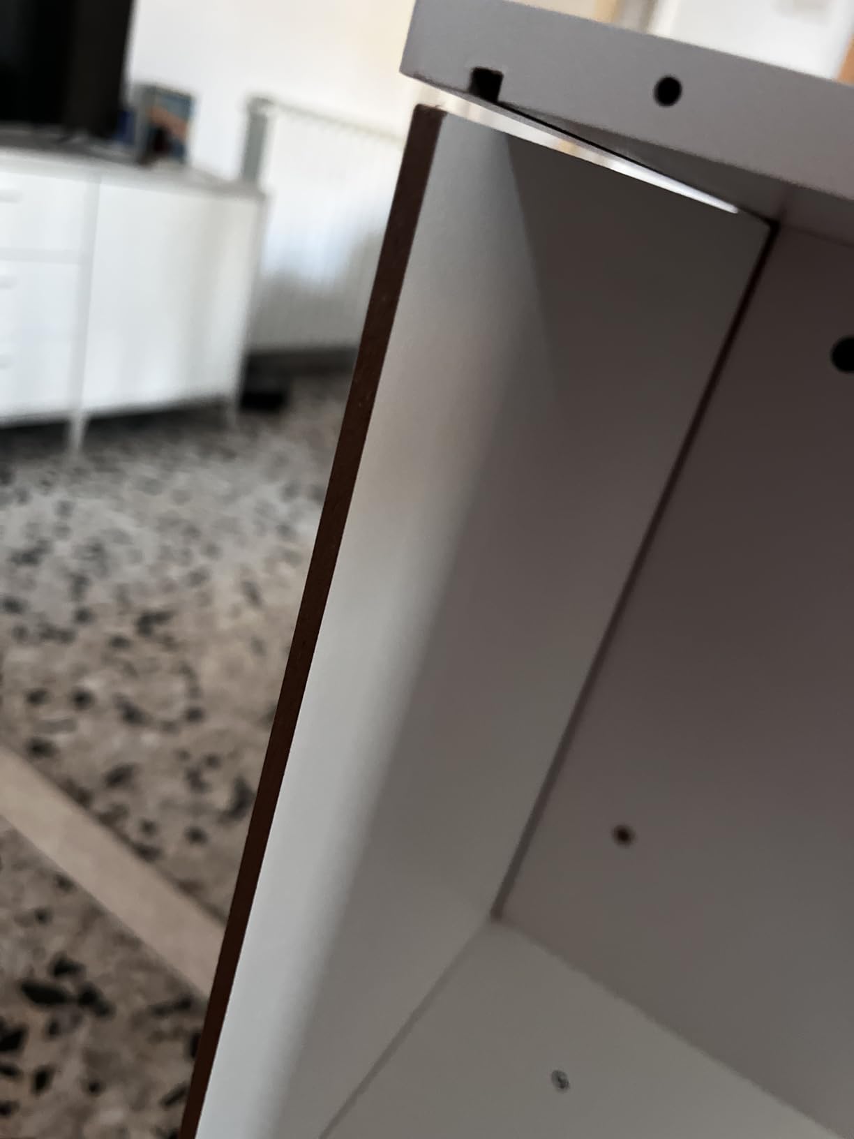 Baroni Libreria Cubi Bianca 4 Ripiani 24x31x106 cm